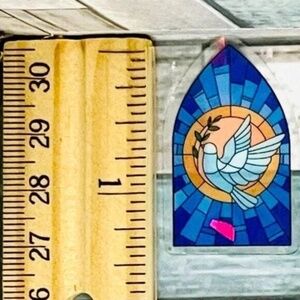 🌀10/$10🌀 Holographic Mosaic Window Reusable Sticker Decal